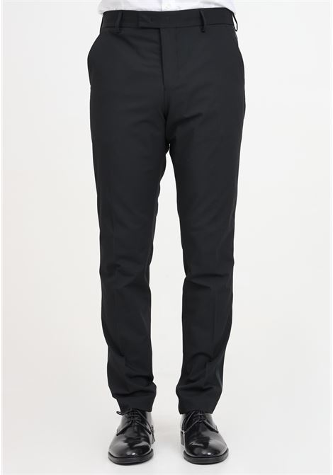 Elegant black trousers for men tuxedo style trousers SELECTED HOMME | 16091942BLACK